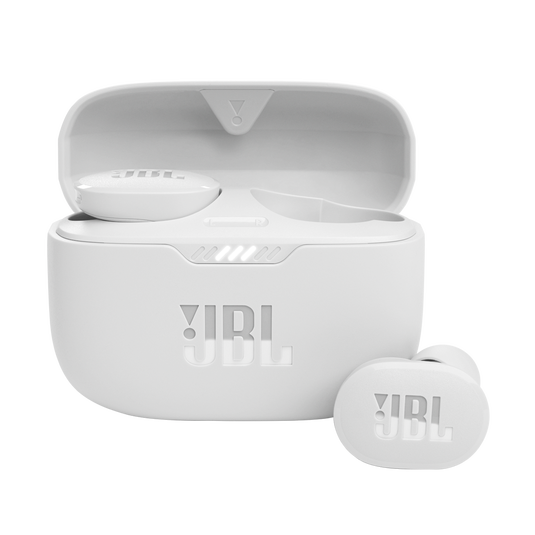 JBL Tune 130NC TWS - White - True wireless Noise Cancelling earbuds - Hero image number null